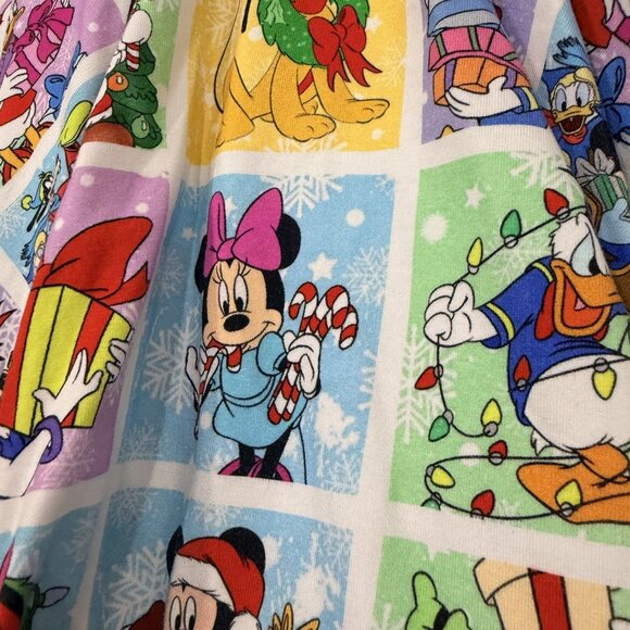 Wild Rich Kids Girls 5/6 Disney Characters Christmas Holiday Twirl Dress - Picture 3 of 4